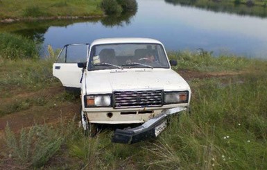 На Николаевщине машина утонула вместе с водителем