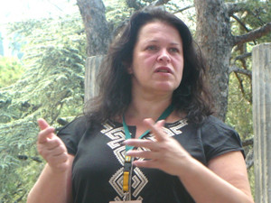 Руслана Писанка в «Артеке» научила детей вести погоду 