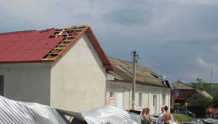 Разрушительный ураган прошелся по области Ивано-Франковска