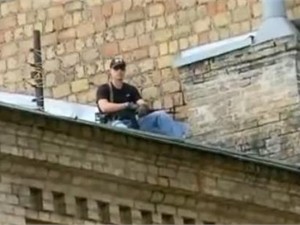Сегодня над Печерским судом дежурили снайперы