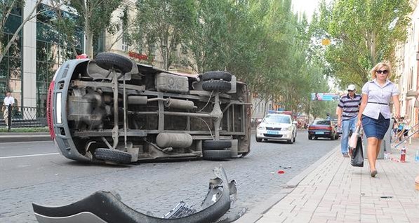 Страшная трагедия в центре Донецка: 