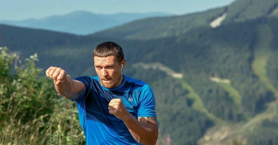 В сердце Карпат Усик готовится к важному поединку в своей карьере