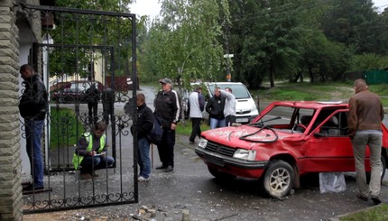 В Киеве взорвали автомобиль с бизнесменом