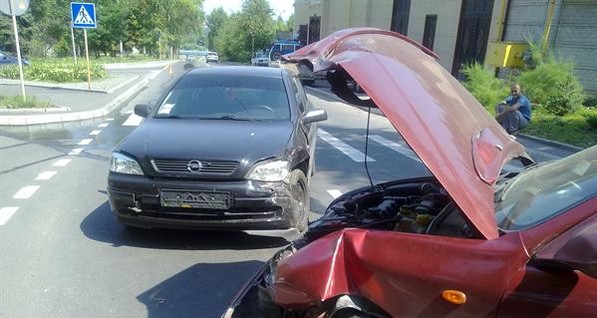 В центре Донецка 