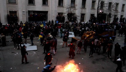#Евромайдан: Штурм администрации президента