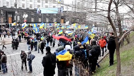 #Евромайдан: Митингующие под Кабмином