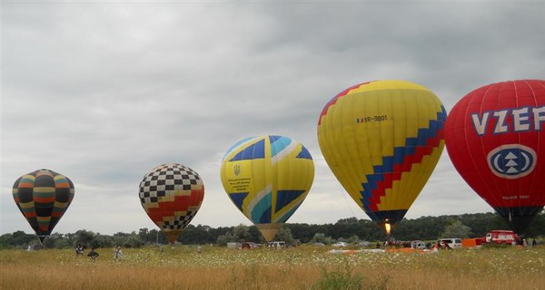 В гонке на воздушных шарах победили днепропетровцы!
