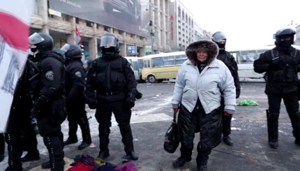 Утро после попытки штурма Майдана