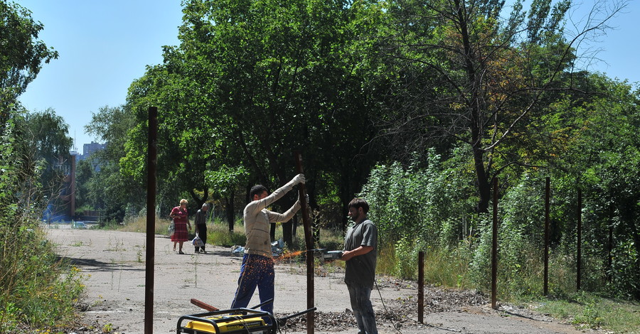 Сквер Победы украсят фонтан и детская площадка