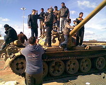 Ливийские повстанцы захватили часть порта Марса-эль-Брега
