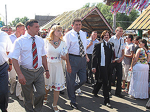 Губернатора Полтавской области обманули на Сорочинской ярмарке