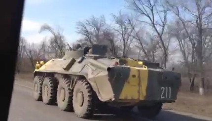 Под Харьковом передвигаются украинские военные