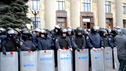 Активисты в Харькове обратились к Путину с просьбой о защите