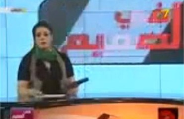 Телеведущая в эфире пообещала убить себя, если повстанцы захватят Триполи