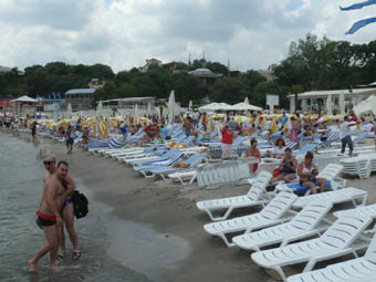 70% пляжей Аркадии заняли частники