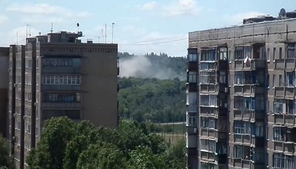 В Краматорске из минометов обстреливают жилые дома
