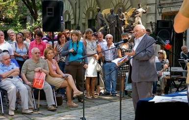 Михаил Жванецкий в Одессе представил 