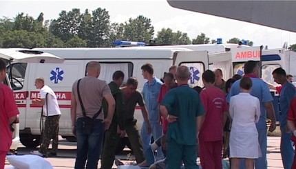 В Одессу прибыл самолет из Ростова с 18 ранеными солдатами