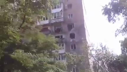 Под обстрелом центр Донецка