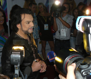 Филипп Киркоров приехал на Crimea Music Fest  в наряде от Готье