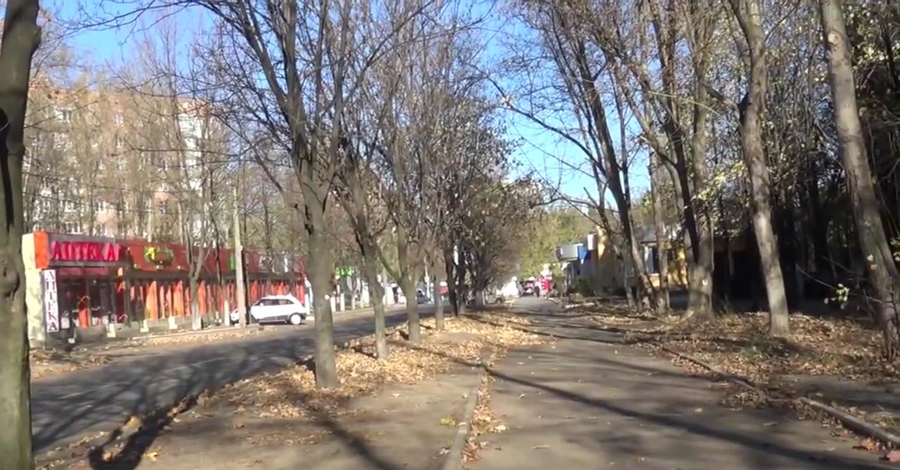 В Донецке на улицах пусто и закрыты избирательные участки