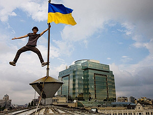 Голые московские руферы покорили киевские 