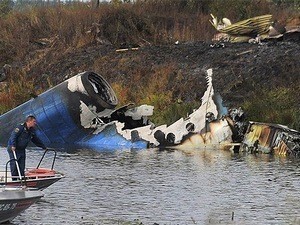 Летчики рухнувшего под Ярославлем Як-42 не были пьяными
