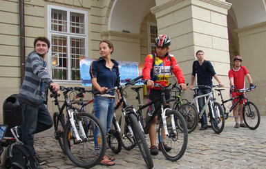 Самый мобильный транспорт во Львове – велосипед