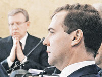 Как Дмитрий Медведев министра финансов Кудрина в отставку отправлял