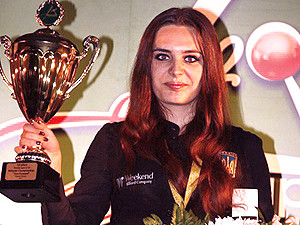 15-летняя киевлянка стала чемпионкой мира по бильярду