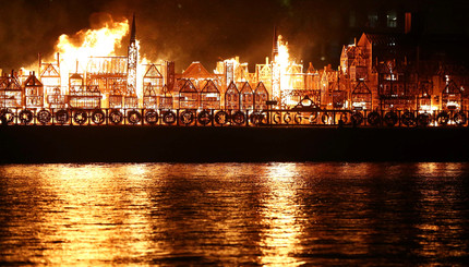 В Великобритании отметили  350-летие Великого лондонского пожара