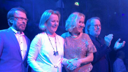 Впервые за долгие годы ABBA выступила полным составом