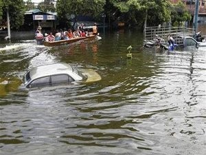 Столица Таиланда находится под угрозой затопления в результате сильнейшего паводка