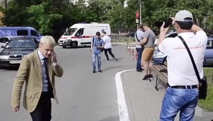 Виталий Шабунин избил журналиста Филимоненко за вопрос 