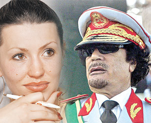 Личная медсестра Каддафи Оксана Балинская: 