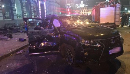 Видео с места жуткой аварии в Харькове