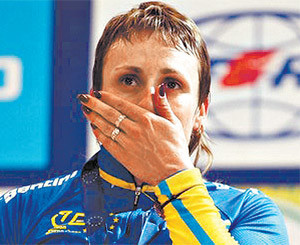 Чемпионка Европы по спринту  на велотреке Любовь ШУЛИКА: 