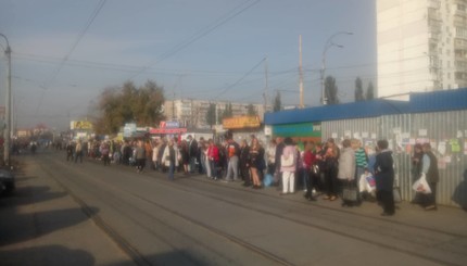 В Киеве остановилось метро. 19.10.2018