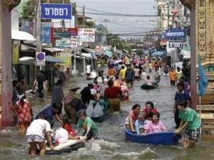 Наводнение в Таиланде пошло на убыль