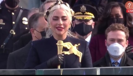 Леди Гага исполнила гимн США на церемонии инаугурации Джо Байдена