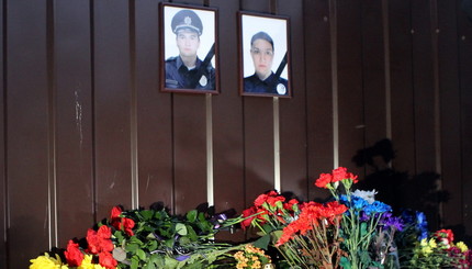 В Днепре почтили память погибшим патрульным 