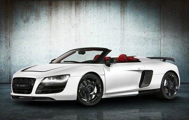 Первые снимки  родстера Audi R8 Spyder с десятицилиндровым двигателем попали в Сеть