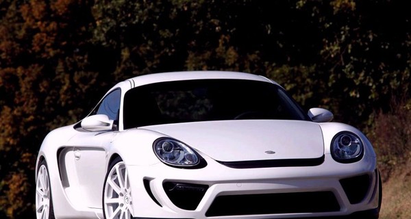 Белоснежный Porsche Cayman R1 Delavilla скоро появится в продаже