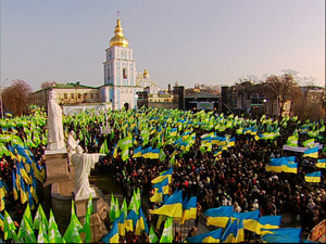 Вслед за афганцами и чернобыльцами на митинги выходят обычные украинцы 