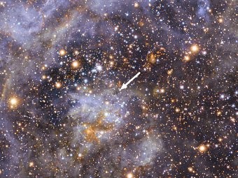 Астрономы нашли звезду 