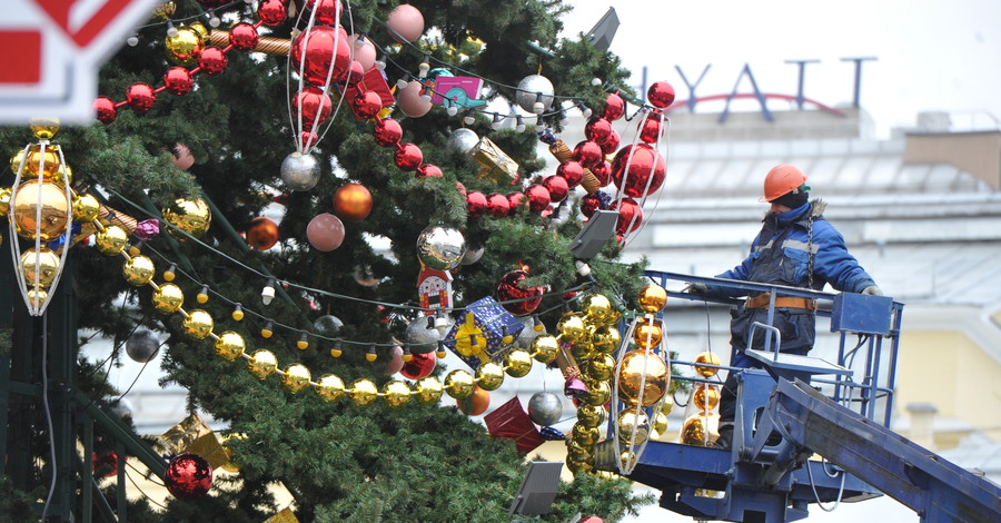 В городе зажгутся больше 40 километров лампочек