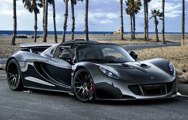 Hennessey Venom GT Spyder с открытым верхом выйдет ограниченной серией 