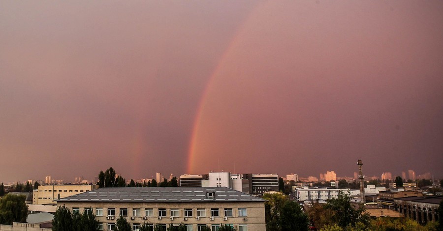 Радуга в Киеве