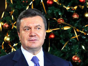 Янукович запишет новогоднее поздравление на этой неделе 