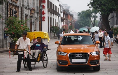 Необычный тест-драйв Audi Q3 нового поколения через весь Китай